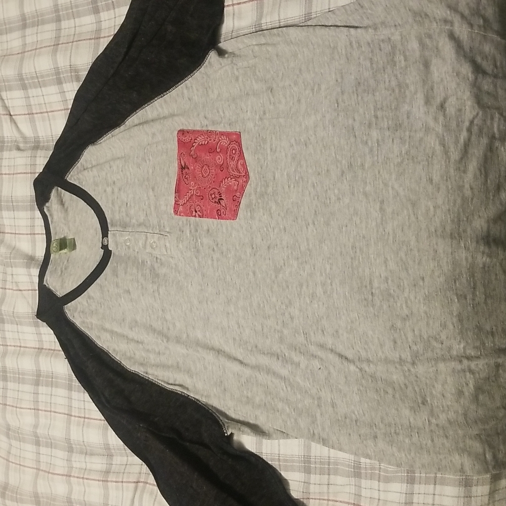 2XL 3/4 sleeve shirt